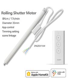 Epacket Aqara Rolling Shutter Motor Zigbee Mi Home APP Remote Control Intelligent Timing Setting Smart Roller Curtain Motor Homeki8911582