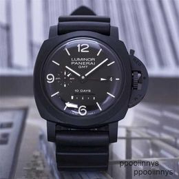 Watch Swiss Made Panerai Sports Watches PANERAISS Submersible Watch 00335 Automatic Mechanical Mens 44mm Automatic Watches Full Stainless Waterproof High Qualit