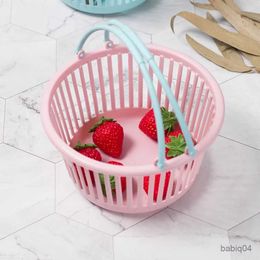 Storage Baskets mini round basket with handle