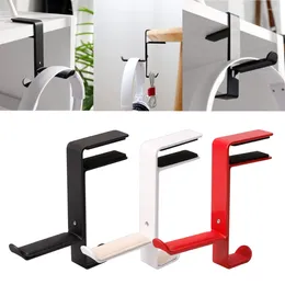 Hooks Acrylic Earphone Headset Desk Display Stand Hanger Holder For Headphone