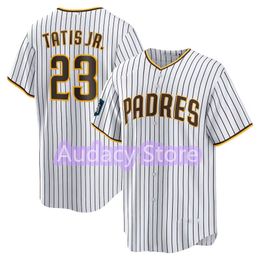 23 Fernando Tatis Jr. 22 Juan Soto Manny Machado Baseball Jerseys San Diego Xander Bogaerts Padres Robert Suarez Yu Darvish Josh 2024 World Tour Seoul Series Home