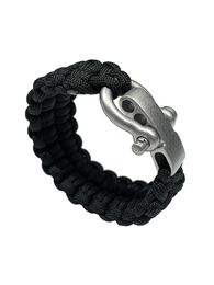 Quick detachable custom umbrella rope bracelet, outdoor life saving bracelet, outdoor tactical equipment, male multifunctional braided bracelet