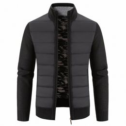 men's Autumn Winter Sweater Baseball Coat Knit Jacket Korean Jumpers Male Windbreaker Fi Pullovers Busin Casual Knitwear 915n#