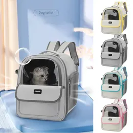 Cat Carriers Backpack Ventilated Carrier For And Small Dog Comfortable Supplies Durable Portable Pet Travel Bag