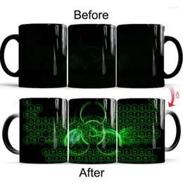 Mugs 350ml Periodic Table Coffee Mug Colour Changing Gift For Chemistry Student Your Friend Drinkware