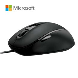 Mice Microsoft 4500 Comfortable Blue Track Wired Mouse 1000DPI For PC Laptop and MAC