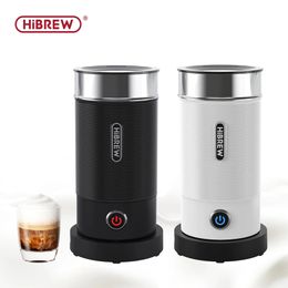 HiBREW Milk Frother Frothing Foamer Chocolate Mixer Cold/ Latte Cappuccino fully automatic Milk Warmer Cool Touch M1A 240313