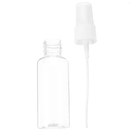 Storage Bottles 1Pc Small Mini Plastic Empty Spray Bottle For Make Up And Skin Care Refillable Travel Use (Random Color)