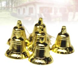 Party Supplies 18pcs Christmas Bells Ornaments Xmas DIY Unfinished Bell Hanging Pendant For Crafts (
