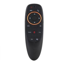 G10G10S Voice Remote Control Air Mouse with USB 24GHz Wireless 6 Axis Gyroscope Microphone IR Remote Controls For Android tv Box1190686