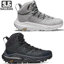 KAHA 2 Mid GTX Outdoor Hiking Boots Rainproof Men Shoes High Top Trekking Shoes Tactical Combat Military Camping Walking Shoes 240313