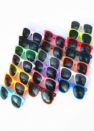 mix color Whole classic plastic sunglasses retro vintage square sun glasses for women men adults kids children multi colors9728856