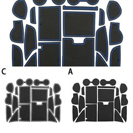 Upgrade For Toyota Prius 60 Series 2023 + Non-Slip Car Gate Mat Groove Anti-Slip Rubber Pad Coaster Slot Interior Auto Accessories H0p5 Upgrade