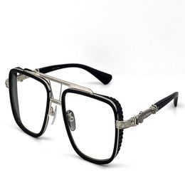 New design retro optical glasses square frame PUSHIN ROD II with eye mask heavy industry motorcycle jacket style top quality241b