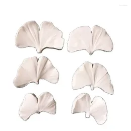 Baking Moulds Ginkgo Leaves Silicone Moulds Fondant Cakes Decor Tools Sugarcrafts Chocolate For Gumpaste Form K959