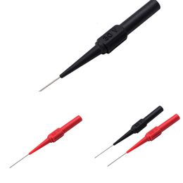 Upgrade 4Pcs 0.7Mm Diagnostic Tools 30V Multimeter Test Lead Extention Back Piercing Needle Tip Probes Car Tools Automotive Kit