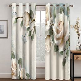 3D Printing Shower Curtain Polyester Waterproof beautiful flowr curtains 3D Printed Waterproof Shower Curtain