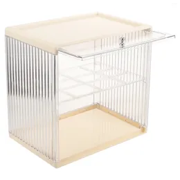 Plates Double Layer Bread Box Household Bin Holder For Kitchen Countertop Container Desktop Storage Bakery Boxes