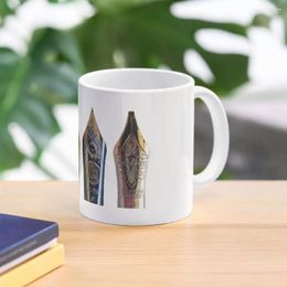 Mugs Fountain Pens -- NIBS!! Coffee Mug Thermal Cups To Carry Ceramic Creative