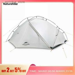 Tents and Shelters Naturehike Camping Tent Ultralight Portable 1-Person Shelter Tent Waterproof 2-Person Beach Tent Travel Hiking Outdoor Tent24327