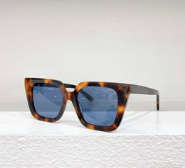 Cat Eye Square Sunglasses Havana Blue for Women Summer Sunnies Lunettes de Soleil Glasses Occhiali da sole UV400 Eyewear