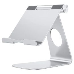 CPUs Aluminium Adjustable Phone Tablet Stand for Ipad Air Pro 11 12.9 Inch 2021 Xiaomi Xiomi Samsung Soporte Desk Bracket Accessories