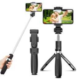 Sticks Selfie Stick with Tripod Plastic Alloy Phone Smartphone Bluetooth Selfiestick for Iphone Xiaomi Samsung Huawei