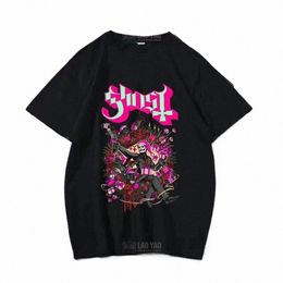 ghost Band Men/Women 1t T-shirt Fi Anime Graphic T-shirt Pop Pop Character Shirt Street Clothing Printed R4Q0#