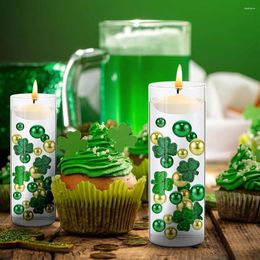 Party Decoration Floating Pearl No Hole Pearls For Vase Irish St Patrick's Day Table Transparent Water Gels Fill