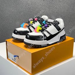 2024 Luxury brand casual shoe designer Trainer Maxi small fat Ding men's and women's sneakers Fashion leather donkey double B22 36-45 A37