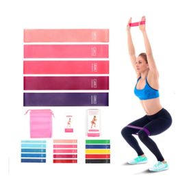 Fitness resistance band yoga tension band silicone hip training for men and women with beautiful hip squat exercise240325