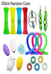 20pcs Toys Pack Set Stress Relief Hand Toys For Adults Kids Adhd Add Anxiety Autism Bundle Sensory Toys Birthday Gifts 2103305806926