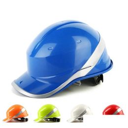 Climbing Helmets Safety Hard Hats 8 Point Construction Work Protective Abs Insation Material Protect Drop Delivery Sports Outdoors Cam Dhmeu