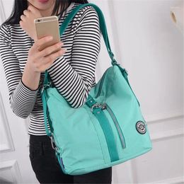 School Bags XZAN 2024 Women Multifunction Backpack M2 Shoulder Bag Nylon Cloth Tote Reusable Shopping