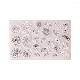 Storage Bottles Clear Stamp Bird Dandelion Flower Cling Scrapbooking Seals Transparent Stamps For Scrapbooks DIY Decoration Craft