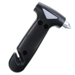 Upgrade 2-In-1 Mini Safety Hammer Emergency Car Hammer Glass Crusher Seat With Cutting Machine Window Crusher Escape Blade Tool Knife Tool