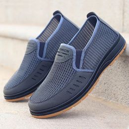 Casual Shoes 2024 Spring Summer Men's Outdoor Sneakers Lightweight Breathable Mens Loafers Slip-on Men Zapatos Hombre