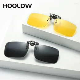 Sunglasses Men Driving Clip On For Myopia Eyeglasses Women Polarized Pochromic Night Vision Anti Glare Fishing Glasses UV400