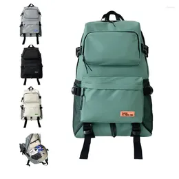 Backpack Trendy And Fashionable Men's Women's Large Capacity Travel Bags Waterproof Daily Bookbags For High School Students