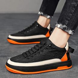 Casual Shoes Autumn And Winter Men's Vulcanized Mid-high Top Sneakers Trendy