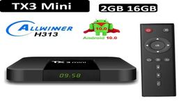 TX3 Mini Android 100 Box 2GB Ram 16GB Rom Allwinner H313 Quad Core TV BOX Internet 4K Wifi VS Mxq pro8560868