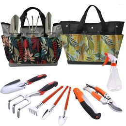 Storage Bags Gardening Tool Organiser Oxford Fabric W/ Multi Pocket&Handle Handle Bag Multifunction Gifts For Wife And Parents