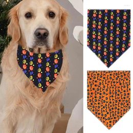Dog Apparel Halloween Pet Napkins Dogs Collar Towel Saliva Cleaning Wipes Multipurpose Hygienic Supplies For Cats Puppiesmouth