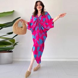 Ethnic Clothing Dubai Turkey Abaya Dresses For Women 2024 Summer African Plus Size Boubou Africa Party Elegant Gown Traditional Long Dress