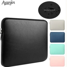 Backpack Binful Soft PU Leather 13.3 15.4 Waterproof pouch sleeve bag for Macbook Air 13 Pro Retina 11 12 15 inch notebooks laptop case