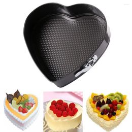 Baking Moulds Kitchen Supplies Heart Shaped Cheesecake Pan Springform Bpa Free Non-stick For Heart-shaped