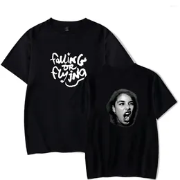 Men's T Shirts Jorja Smith FALLING OR FLYING T-shirt Merch Graphics Print Crewneck Unisex Trend Casual Short Sleeve Top