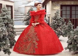 ship peacock red shawl collar feather ball gown Mediaeval dress cartoon princess Mediaeval Renaissance Gown queen cosplay Victor6022888