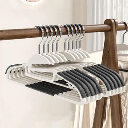 Hangers 10pcs Clothes Rack Non-slip Non-marking Dry And Wet Dual-use Drying Hook Space Saving Durable Multifunction Hanger