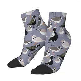 Men's Socks Plethora Of Plovers Ankle Male Mens Women Winter Stockings Polyester